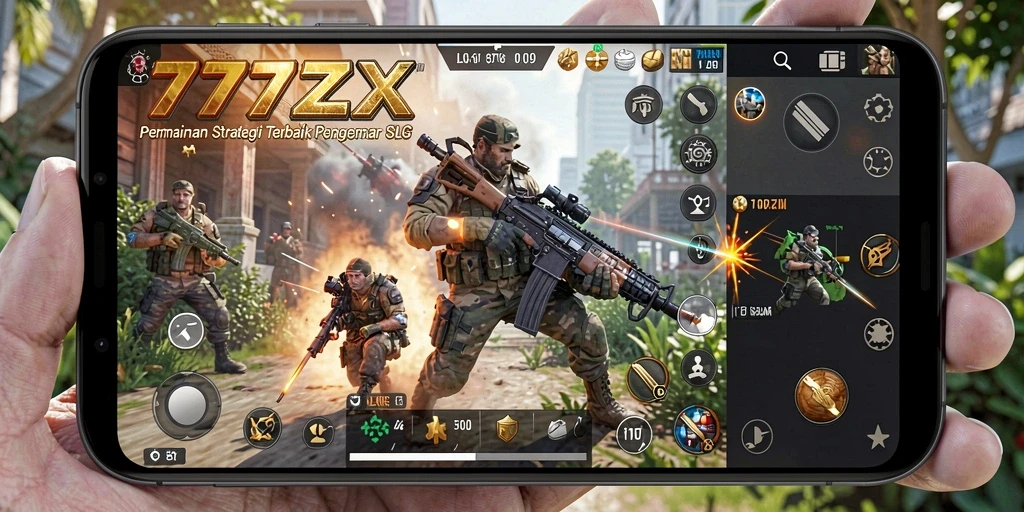Screenshot gameplay <strong>777ZX</strong> yang menampilkan strategi membangun kerajaan.