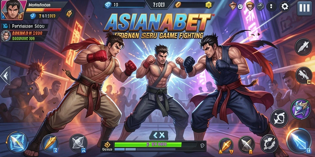 Tampilan gameplay ASIANABET yang intens dan mengesankan.