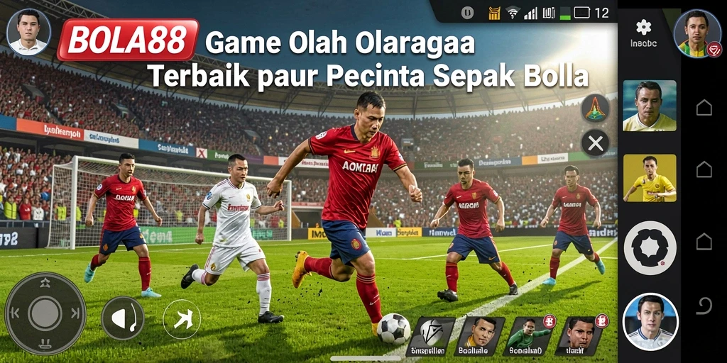Tampilan gameplay BOLA88 yang seru dan mendebarkan.