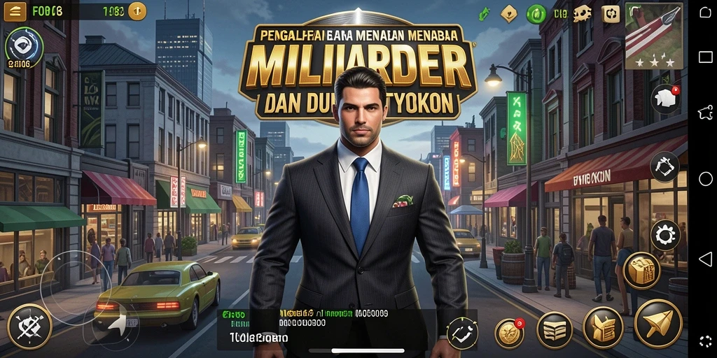 Screenshot F08 menampilkan gameplay Tycoon yang seru dan interaktif.