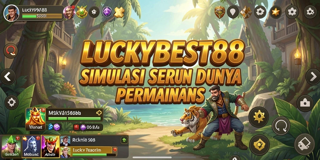 Tampilan gameplay LUCKYBEST88 yang menawan dan interaktif.