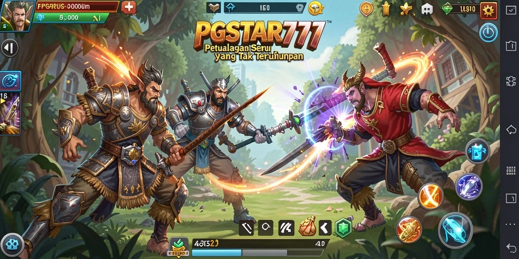 Tampilan menarik dari gameplay petualangan seru PGSTAR777.