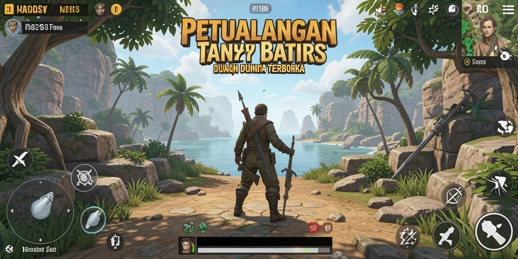 Menampilkan aksi seru di dunia terbuka RI188