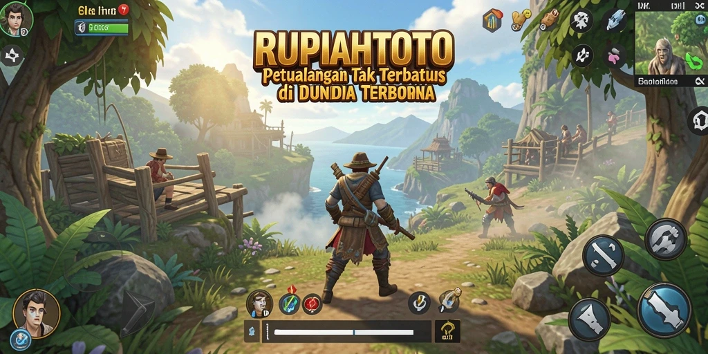 Screenshot utama RUPIAHTOTO menampilkan keindahan dunia terbuka.