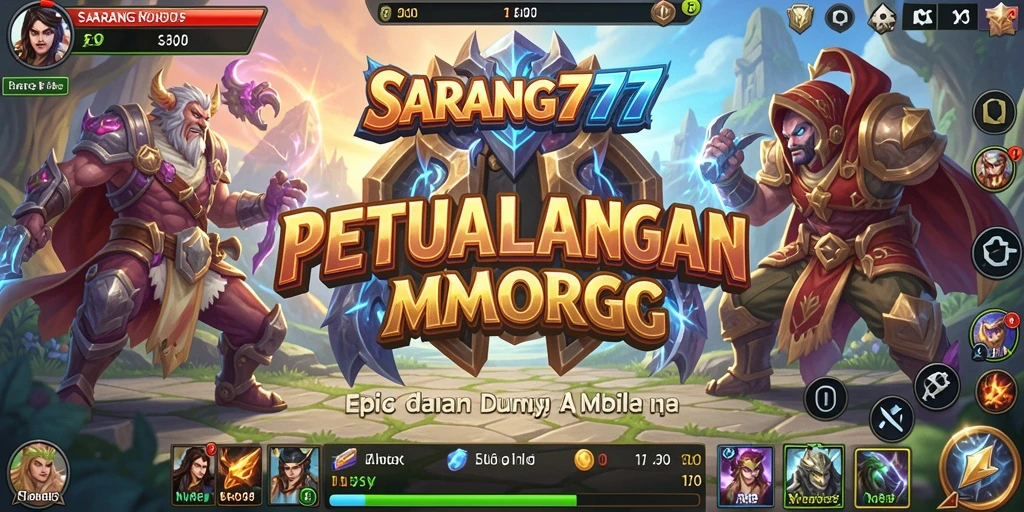 Tampilan gameplay SARANG777 yang mendebarkan dan penuh aksi.