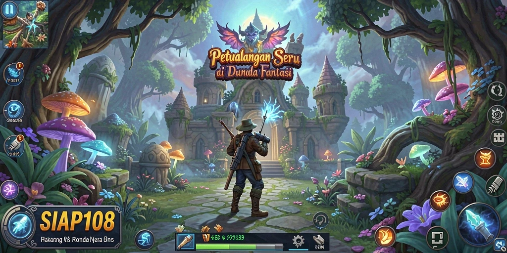 Tampilan seru dari gameplay SIAP108 dalam petualangan fantastis.