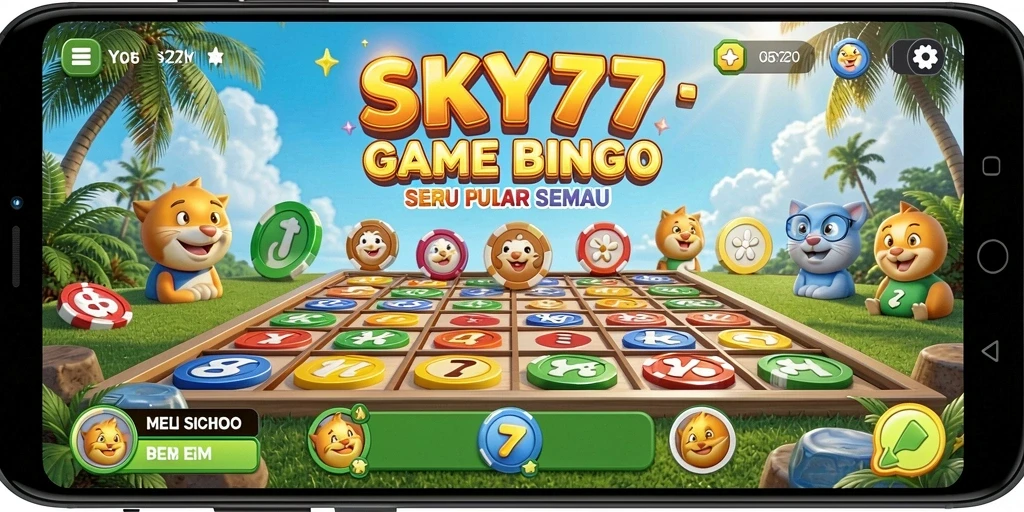 Tampilan gameplay SKY77 yang seru dan interaktif di Bingo.