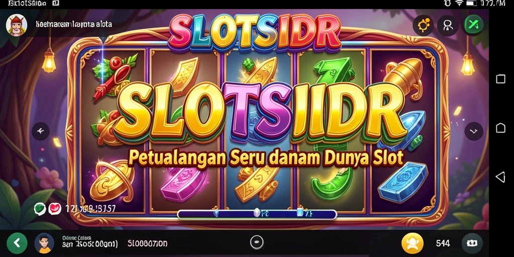 Tangkapan layar dari gameplay SLOTSIDR yang penuh petualangan.