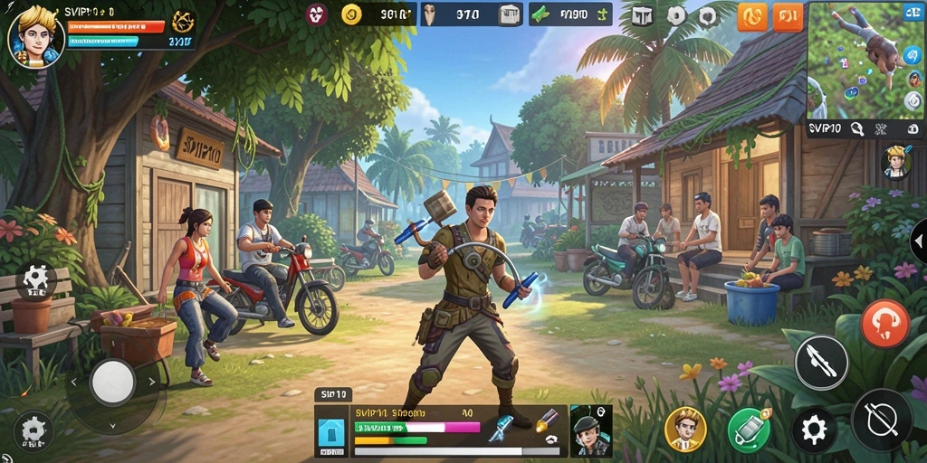 Tangkapan layar gameplay <strong>SVIP10</strong> yang menunjukkan aksi simulasi yang mendebarkan.